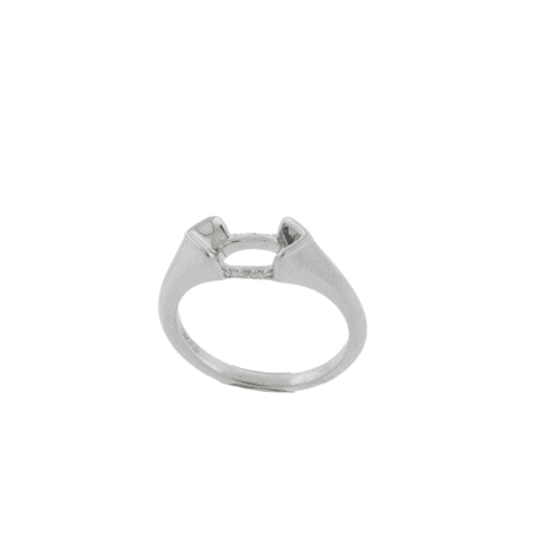 Marquise set East to West diamond engagement ring in white gold